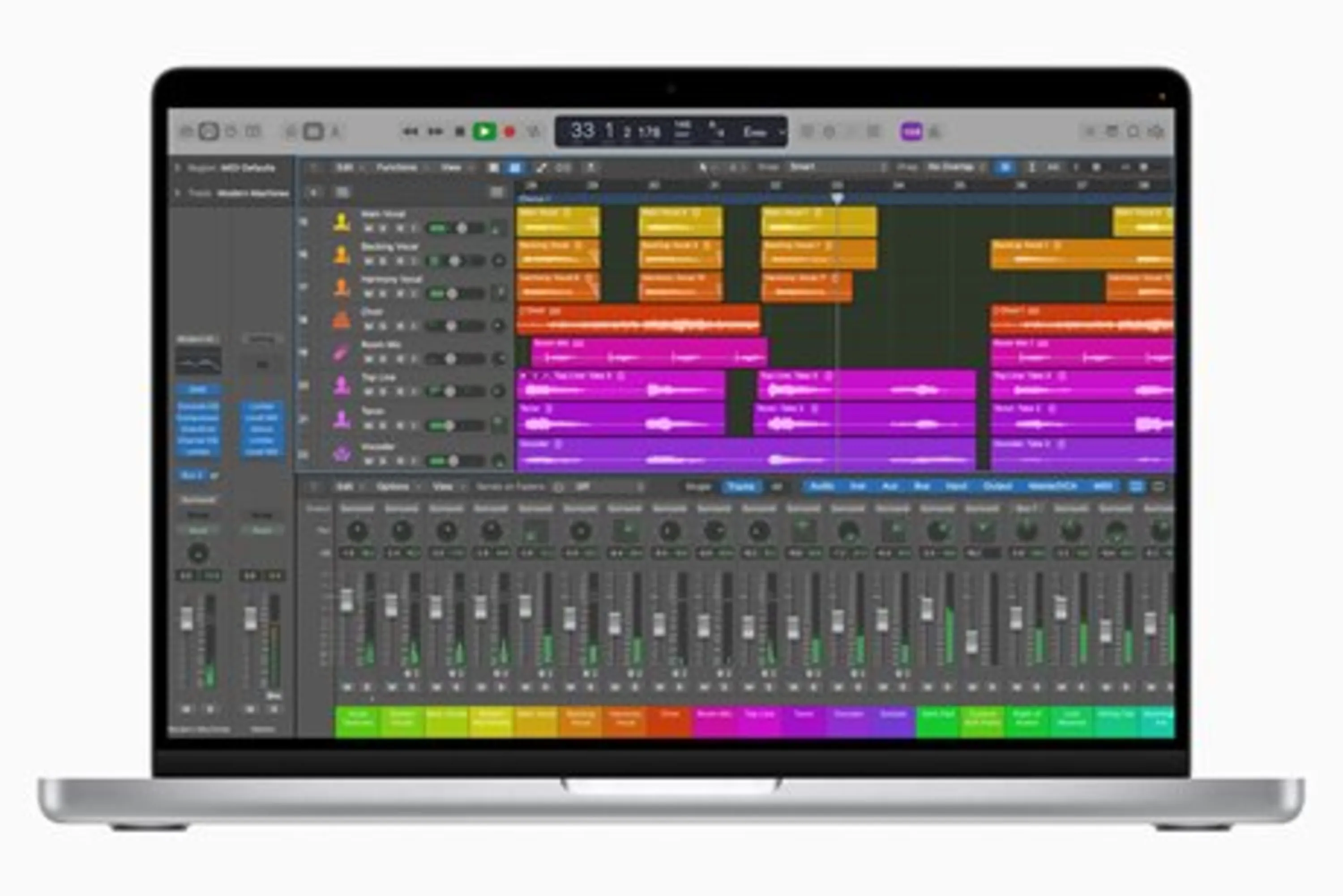مک بوک پرو 14 اینچی 2021 - MacBook Pro 512GB 16GB MKGP3